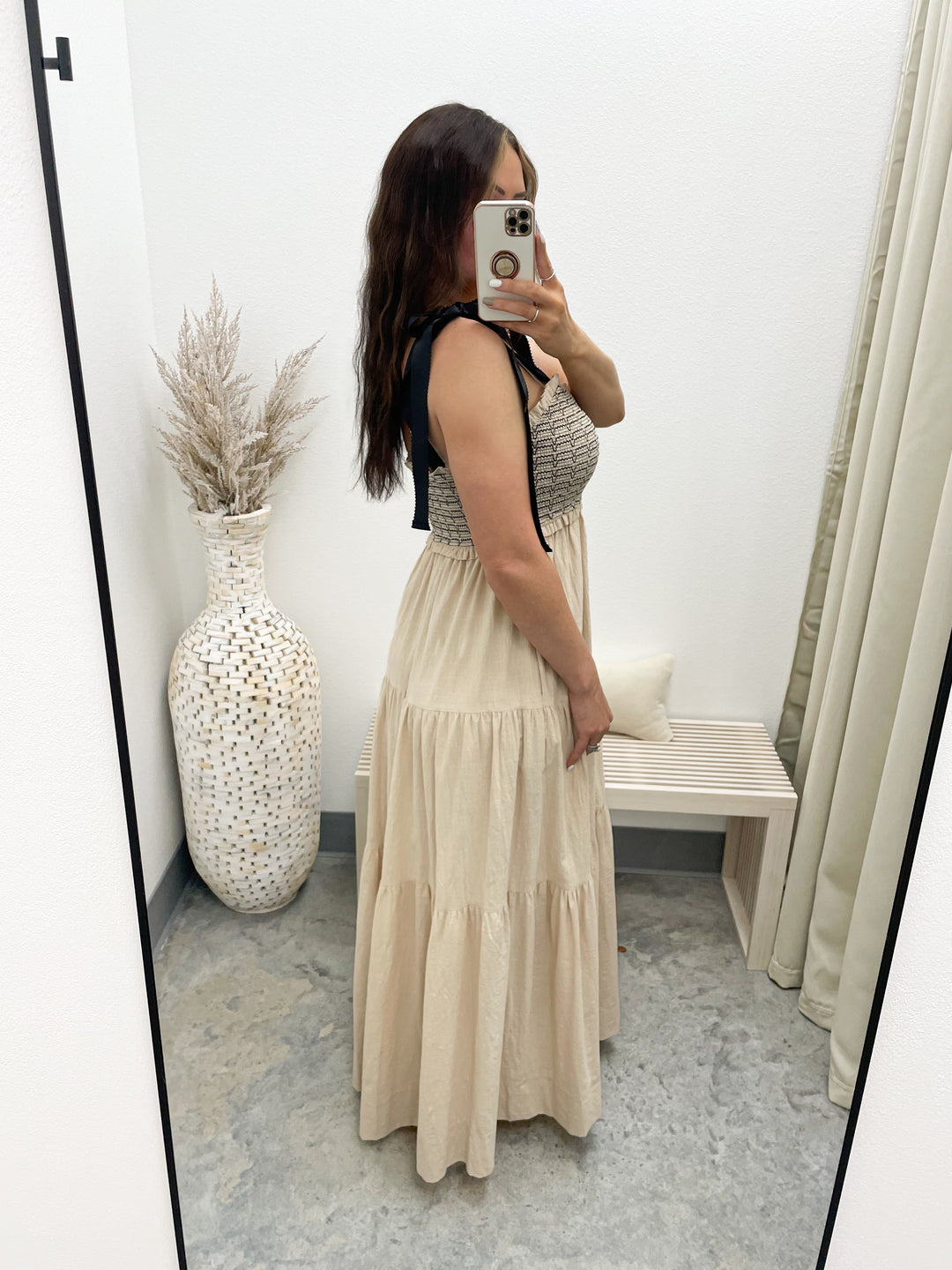 Where It Began Dress (Taupe)