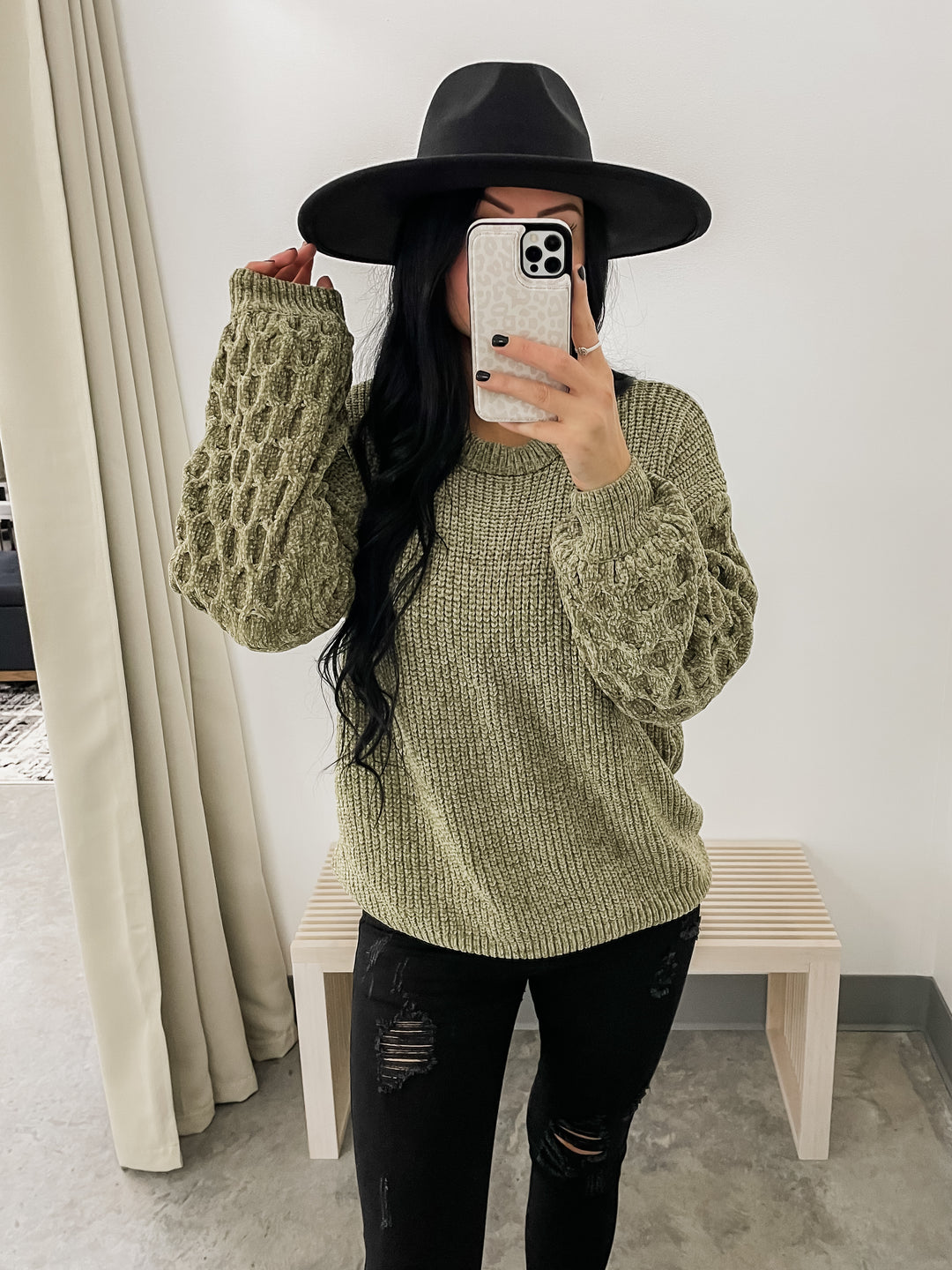 Always Right Sweater (Olive)